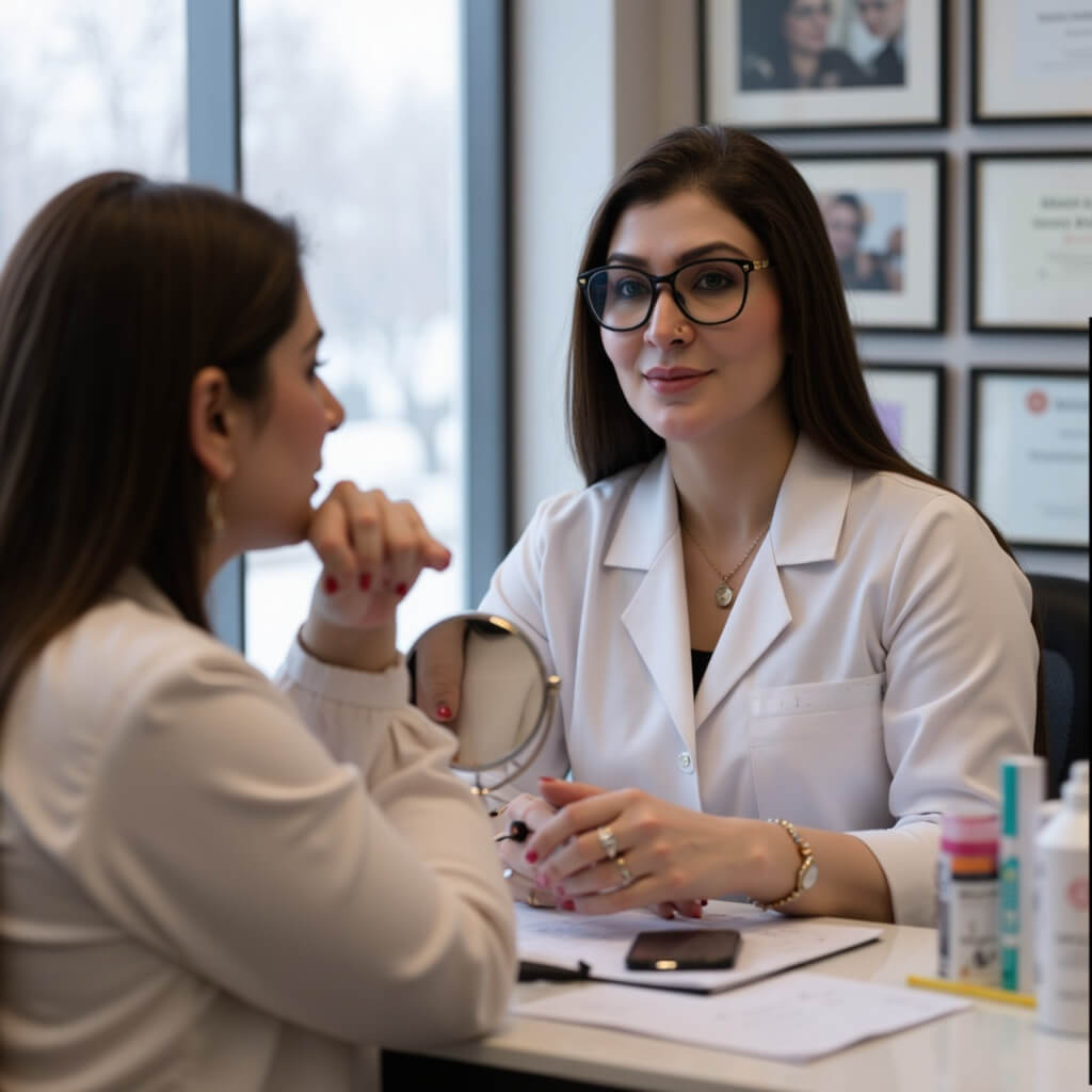 Top Dermatologist-in-Islamabad-Dr Shumaila Khan at Dermalase